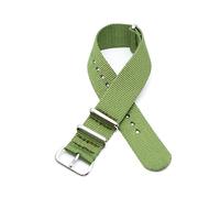 MFUPR Bracelet de montre de sport en nylon rayé - Bracelet de montre NATO - Bracelet de rechange pour homme et femme - 18-24 mm, 18mm, Agate