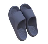 MFUZHAGN2024 Sandales Pantoufles de salle de bain for hommes, sandales de douche douces et antidérapantes, chaussures de plage d'intérieur et de maison for hommes Sandales Femme été(Blue,50-51)