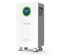 MFUZOP 48V(51.2V) 314Ah Batterie LiFePO4, 16.07KWh Batterie au Lithium Fer Phosphate avec BMS 200A, 8000+ Cycles, Jusqu’à 15 parallèles, pour Solaire, Camping-Car(48V 300AH-1Pcs)