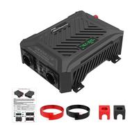 MFUZOP Convertisseur 48V/60V/72V vers 220V 230V Pur Sinus 3000w, Onduleur Onde Sinusoïdale Pure 6000w en Puissance de Crête, avec Tension d’Entrée Réglable, Écran LCD, 2 UE, 1 Type-C, 1 USB 2.1A