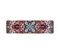 MFWHEFJ Tapis Escalier Marches d'escalier antidérapantes for marches en Bois avec Support en Caoutchouc, Tapis d'escalier Doux et Lavable for Chiens(Color3,5PCS)