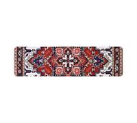 MFWHEFJ Tapis Escalier Marches d'escalier antidérapantes for marches en Bois avec Support en Caoutchouc, Tapis d'escalier Doux et Lavable for Chiens(Color4,5PCS)