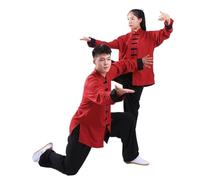 MFWHEFJ Tenue Tai Chi Costume Classique de Kung Fu for Hommes et Femmes, Traditionnel Chinois Anti-Manches, Pratique du Tai Chi, Hauts d'arts Martiaux Vintage(Color03,M)
