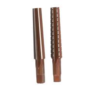 MFXFKOKGAX Alésoir Manuel 2 Pièces MT1/MT2/MT3/MT4/MT5 9SiCr for Bord Fin/rugueux, Manchon Conique Morse For Outil De Fraisage for Finition(MT1 Set)