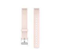 MFXFKOKGAX Bracelet De Montre Compatible For Fitbit, Connectée For LUXE For Silicone Qualité Supérieure For Suivi D'activité(Light Pink,S Size)