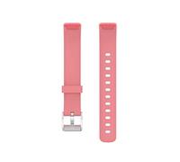 MFXFKOKGAX Bracelet De Montre Compatible For Fitbit, Connectée For LUXE For Silicone Qualité Supérieure For Suivi D'activité(Officeal Red,L Size)