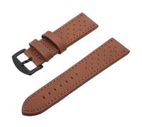 MFXFKOKGAX Bracelet De Montre For Samco For Cuir Vintage, Accessoire Sport, Boucle For Acier Inoxydable, 18 Mm, 20(Brown Black H)