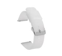 MFXFKOKGAX Bracelet De Montre Universel For Silicone Souple, Étanche, 14 Mm, 16, 18, 19, 20, 21, 22, 24(Translucent silver,24mm)