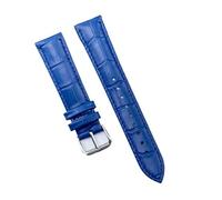 MFXFKOKGAX Bracelets De Montre For Cuir 12/14/16/18/20/22/24 Mm For Boucle Ardillon For Acier(Blue,16mm)