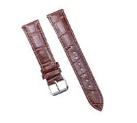 MFXFKOKGAX Bracelets De Montre For Cuir 12/14/16/18/20/22/24 Mm For Boucle Ardillon For Acier(Brown,14mm)