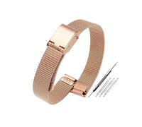 MFXFKOKGAX Convient For Bracelets De Montre For DW 8 Mm, 10, 12, 13, 14, 15, 16, 17, 18, 19, 20, 21, Accessoires For Milanais(Rose gold,8mm)