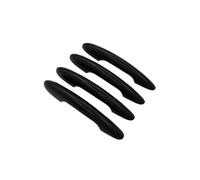 MFXFKOKGAX Lot De 4 Poignées Porte For BMW Mini, Compatibles For Cooper F54, F55, F60, Countryman, Noir Brillant, Pièces Décoratives For Poignée(Black,With only Light)