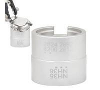 MFYOUPK Base de support de mouvement de montre - Support de réparation de mouvement double face - Support de réparation d'horloge, pour femme, vitrine professionnelle de collection, Argenté., Refer to