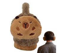 MFYOUPK Cache-oreilles Capybara - cache-oreilles Capybara - Motif dessin animé - Doux - En peluche - Pour les trajets en plein air, la course à pied, le patinage, C, Refer to description