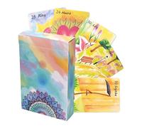 MFYOUPK Cartes en Papier pour Table - Jouet De Divertissement Classique,Jeu De Société avec des Cartes en Papier Aquarelle | pour Les Hommes Les Garçons Les Filles L'Épouse Le Mari Le Fils La Fille