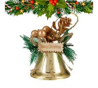 MFYOUPK Cloches de Noël,Pendentifs À Charme Décoratif avec Lanière,Ornements de Noël | pour la Famille, Les Fêtes, la Maison, Les Soirées, l'hiver, l'Automne, la Porte et la Cheminée