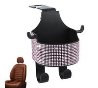 MFYOUPK Crochets Pour Appui-Tête De Siège Auto | Organisateur De Rangement De L'Intérieur Avec Porte-Gobelet | Crochet À Sac - Pour Voiture Camion Navette Quotidienne Voyage Sur La Route Voyage Sortie