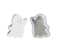 MFYOUPK Moules à Bougies Halloween - Moule À Gâteau,Décoration Artisanale pour Pendentifs Auto, Savonnerie, Desserts, Argile, Accessoires de Fête, Résine Époxy, Chocolat et Cupcakes