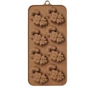 MFYOUPK Moules À Résine De Noël - Décorations De Noël Et Artisanat À 8 Cavités,Moules En Silicone Pour Canne En Chocolat | Pour Dessus De Gâteau Fabrication De Bougies Moulage De Résine Savon