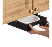 MFYOUPK Organisateur d'assiettes en papier, distributeur d'assiettes pour armoire | Distributeurs de rangement pour assiettes en papier de cuisine,Organisation en sous le meuble