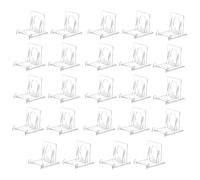 MFYOUPK Présentoir transparent | Mini rehausseur - Chevalets transparents pour photos | Pour plaques de bande dessinée, œuvres d'art, cartes postales, cartes de vœux, maison, mariage, exposition, fête