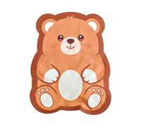 MFYOUPK Tapis Rafraîchissant pour Chien | Coussin à Remplir d'eau | Motif Ours Antidérapant 30x38x2 cm | pour Petits Moyens Grands Chiens, Chats, Caisse, Chenil, Sol,