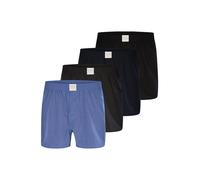 MG-1 Boxers ' 4-Pack Boxershorts Classics #1 ' bleu clair / bleu foncé / noir, Taille XXL