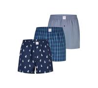 MG-1 Boxers 'Christmas' bleu / bleu marine / bleu-gris, Taille M