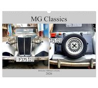 MG Classics - Une vieille dame britannique à Kuba, Version française (Calendrier mural 2026 DIN A3 portrait), Calendrier CALVENDO mensuel