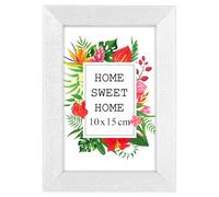 MG Design Cadre photo en bois 18 x 24 cm Naturel - plexiglas transparent, à suspendre vertical et horizontal - pour photos, posters et puzzles