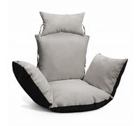 MG Design Coussin pour Fauteuil Oeuf Suspendu - en Tissu Durable, avec Rembourrage Doux, avec Appui-tête et ficelles pour Attacher - Coussin pour balancelle de Jardin, Chaise Suspendue
