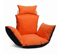 MG Design Coussin pour Fauteuil Oeuf Suspendu - en Tissu Durable, avec Rembourrage Doux, avec Appui-tête et ficelles pour Attacher - Coussin pour balancelle de Jardin, Chaise Suspendue