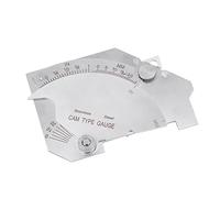 MG - Jauge de soudage à came de pont 8 | Outil d'inspection de soudure 8 en 1 pour la mesure des contre-dépouille/jambe de congé/gorge | Jauge de joint pour zones soudées en acier