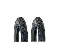 MG Kit - Vee Rubber - Paire de pneus 3.50 x 10 pour Piaggio Vespa, Ape, Px Cosa, T5