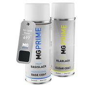 MG PRIME Bombe aérosol pour Land Rover 697 / LRC697-PNF Java Black Mica +1K