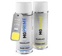 MG PRIME Bombe de peinture pour Audi LY1G / Y1G / Y8 Zitrusgelb + vernis