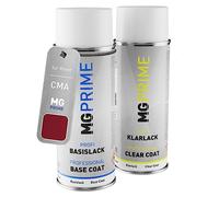MG PRIME Bombe de peinture pour Rover CMA / BLVC99 Damask Red + vernis