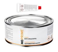 MG PRIME Kit Mastic carrosserie 2C 1 kg Polyester & durcisseur | Mastic de finition, très facile à poncer, très solide, pour métal aluminium bois & fibre de verre, Made in Germany