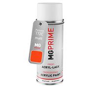 MG PRIME Pantone 172C Orange/Red Bombe aérosol 400 ml mat séchage rapide