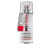 MG PRIME Pantone 185C Red brillant acrylique bombe aérosol 2C 400ml séchage rapide