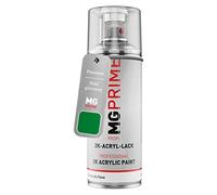 MG PRIME Pantone 356C Green brillant acrylique bombe aérosol 2C 400ml séchage rapide