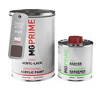 MG PRIME Pantone 411C Grey mat peinture acrylique 1,5 Litres / 1500 ml durcisseur inclus