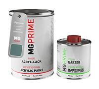 MG PRIME Pantone 5487C Green mat satiné peinture acrylique 1,5 Litres / 1500 ml durcisseur inclus