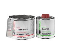 MG PRIME Pantone WARM GRAY 2C Warm Grey Peinture acrylique mate Pot de 0,75 litre / 750 ml, y compris le durcisseur