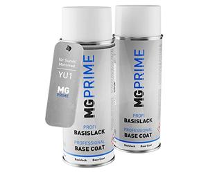 MG PRIME Peinture moto Bombe aérosol de pour Suzuki Motorrad YU1 Yellow couche de fond, de base, bombe aérosol 400ml