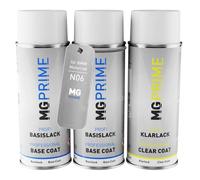 MG PRIME Peinture moto kit bombe aérosol pour BMW Motorrad N06 Feuerorange Uni de fond de base de vernis bombe aérosol 400ml