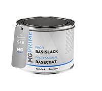 MG PRIME Peinture moto pot en litre pour Kawasaki S1B Carbone Grey Metallic Mat base 0,5 litre 500ml
