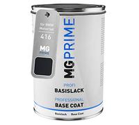 MG PRIME Peinture moto pot prêt pour la pulvérisation pour BMW Motorrad 416 Carbonschwarz Metallic couche de base 1,0 litre 1000ml