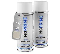 MG PRIME Peinture voiture Bombe aérosol de pour BMW A96 Mineralweiss Perleffekt/Mineral White Metallic couche de fond, de base, bombe aérosol 400ml