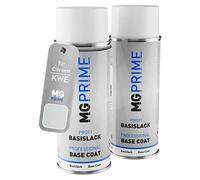 MG PRIME Peinture voiture Bombe aérosol de pour Citroen KWE / N9 Blanc Nacre/White Pearlescent couche de fond, de base, bombe aérosol 400ml